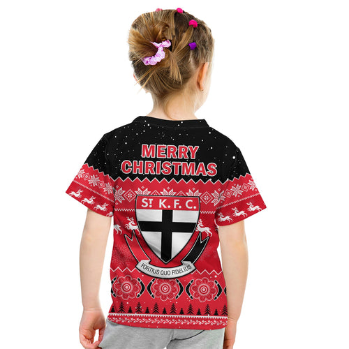 st-kilda-football-t-shirt-kid-saints-indigenous-merry-christmas