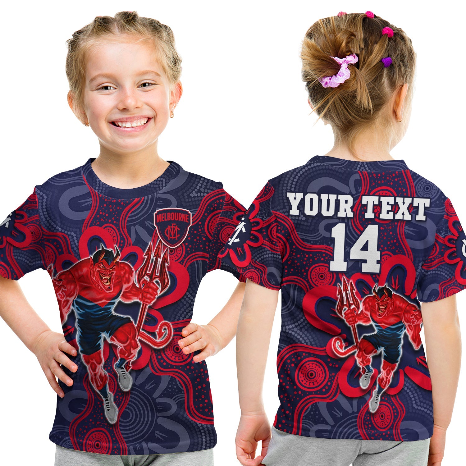 custom-text-and-number-demons-football-2022-t-shirt-australian-aboriginal-dot-painting