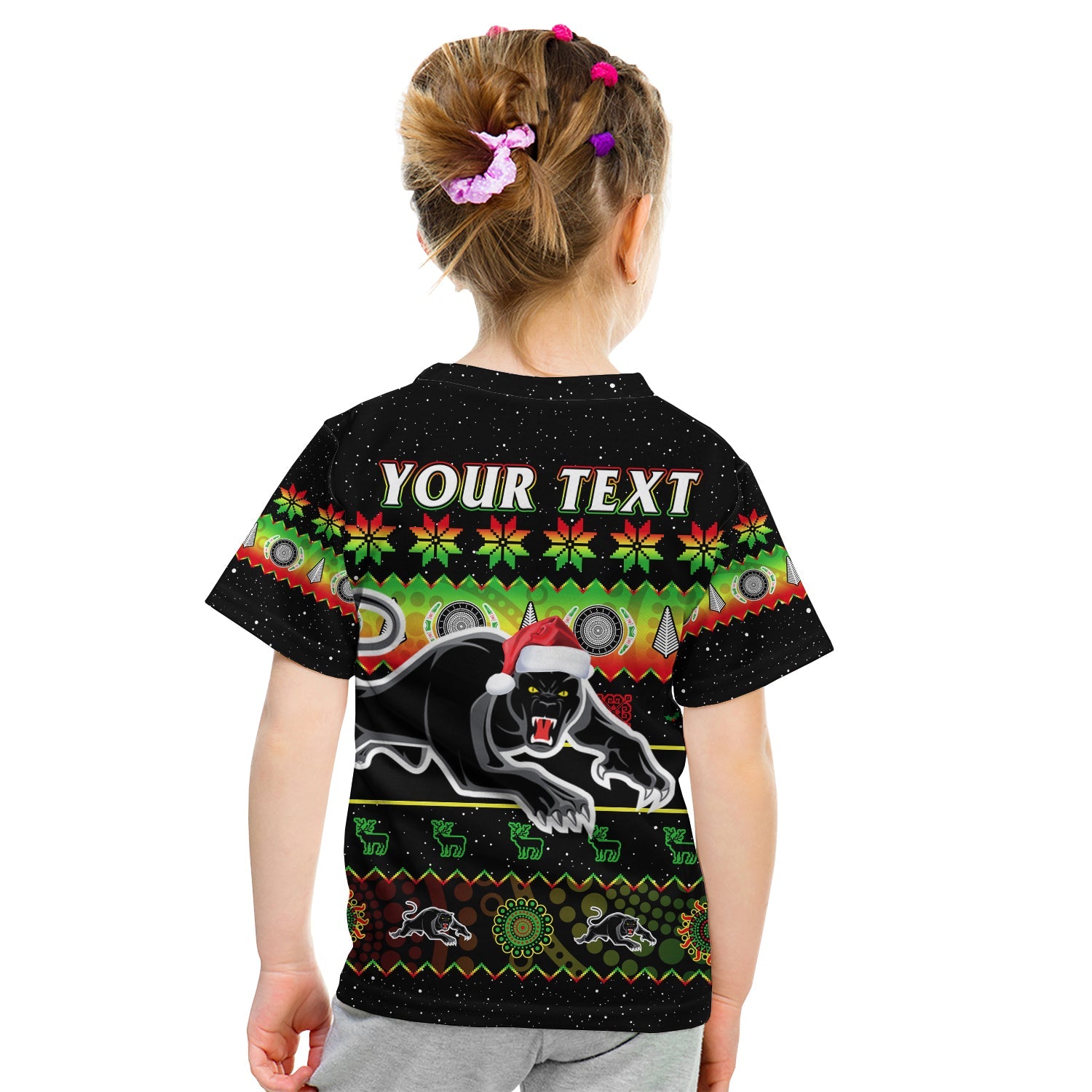 custom-personalised-penrith-panthers-christmas-t-shirt-the-riff-aboriginal-art-merry-xmas