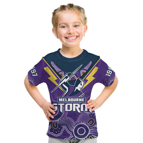 melbourne-storm-rugby-t-shirt-kid-indigenous-boomerang-gradient-style
