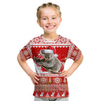 australia-t-shirt-koala-aboriginal-painting-merry-christmas