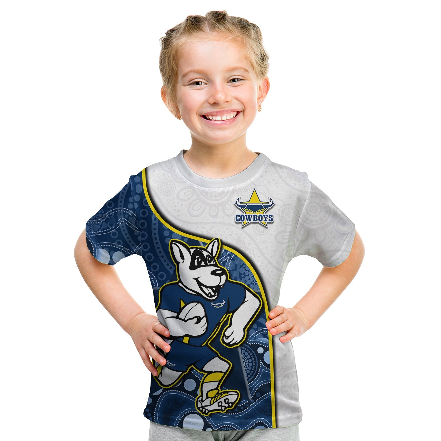 custom-text-and-number-cowboys-rugby-t-shirt-kid-macost-indigenous-pattern-2022-premiers