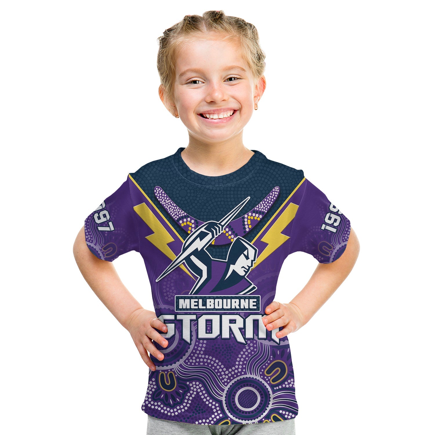 custom-text-and-number-melbourne-storm-rugby-t-shirt-indigenous-boomerang-gradient-style