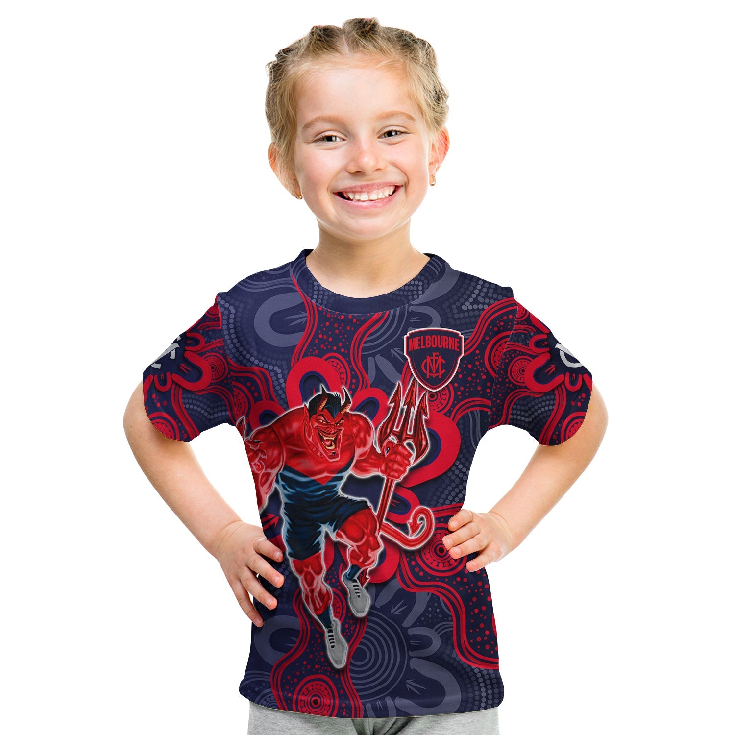 custom-text-and-number-demons-football-2022-t-shirt-australian-aboriginal-dot-painting