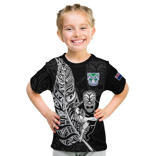 custom-text-and-number-new-zealand-tiki-rugby-t-shirt-kid-nz-warriors-fern-maori-style