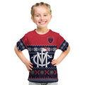 custom-personalised-melbourne-football-t-shirt-kid-demons-indigenous-merry-christmas