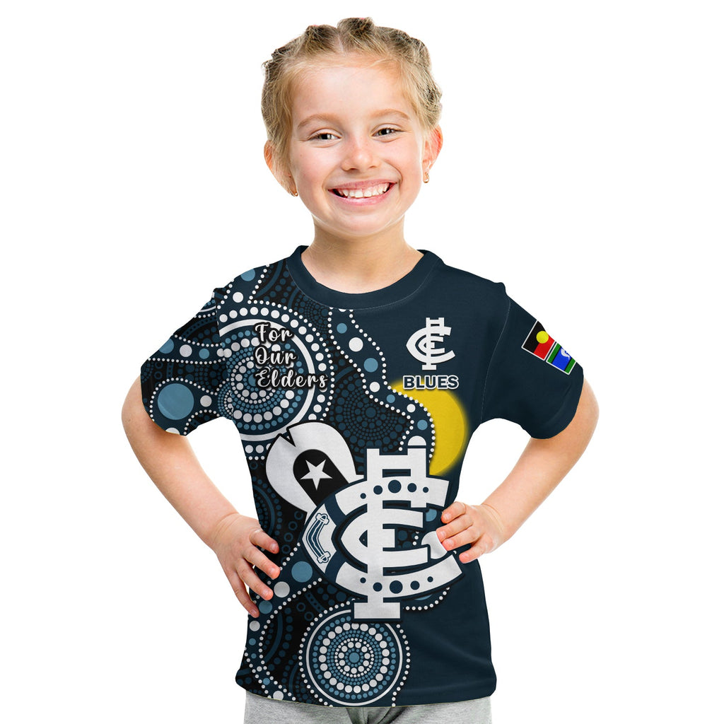 carlton-football-naidoc-2023-t-shirt-blues-for-our-elders-indigenous-art
