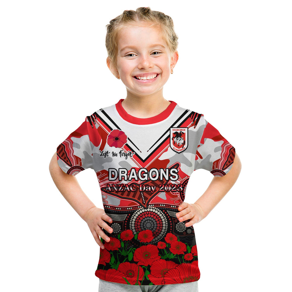 dragons-rugby-anzac-2023-t-shirt-kid-aboriginal-mix-poppy-lest-we-forget