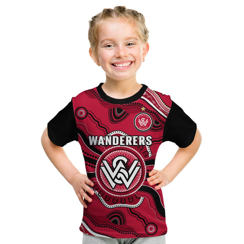 western-sydney-wanderers-football-t-shirt-kid-aboriginal-art