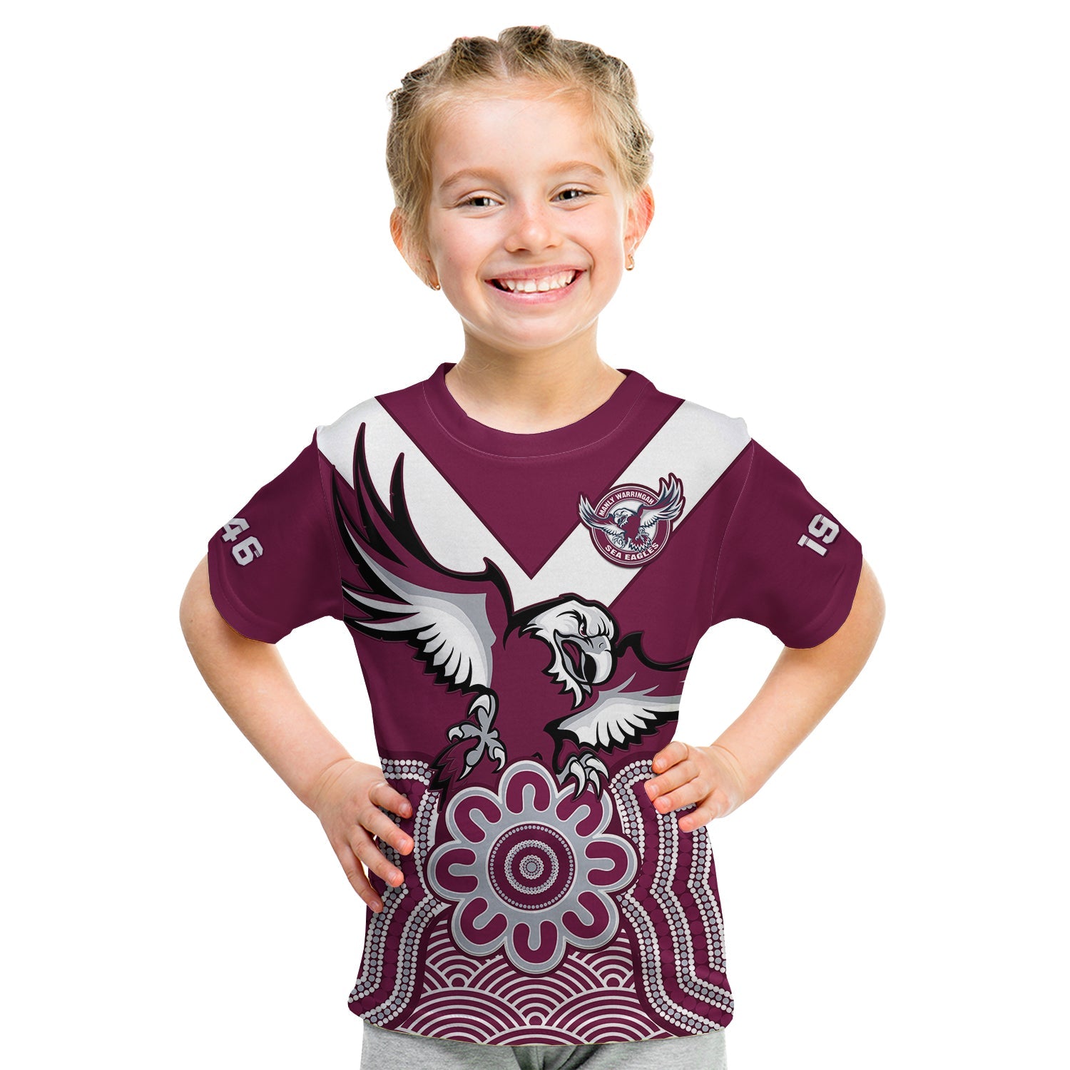 sea-eagles-rugby-t-shirt-kid-manly-warringah-indigenous-art