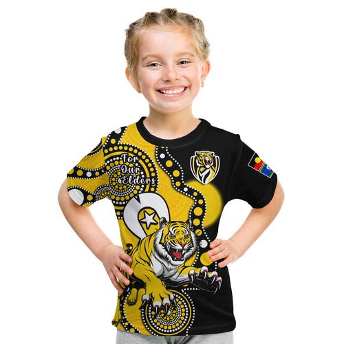 custom-text-and-number-richmond-football-naidoc-2023-t-shirt-tigers-for-our-elders-indigenous-art