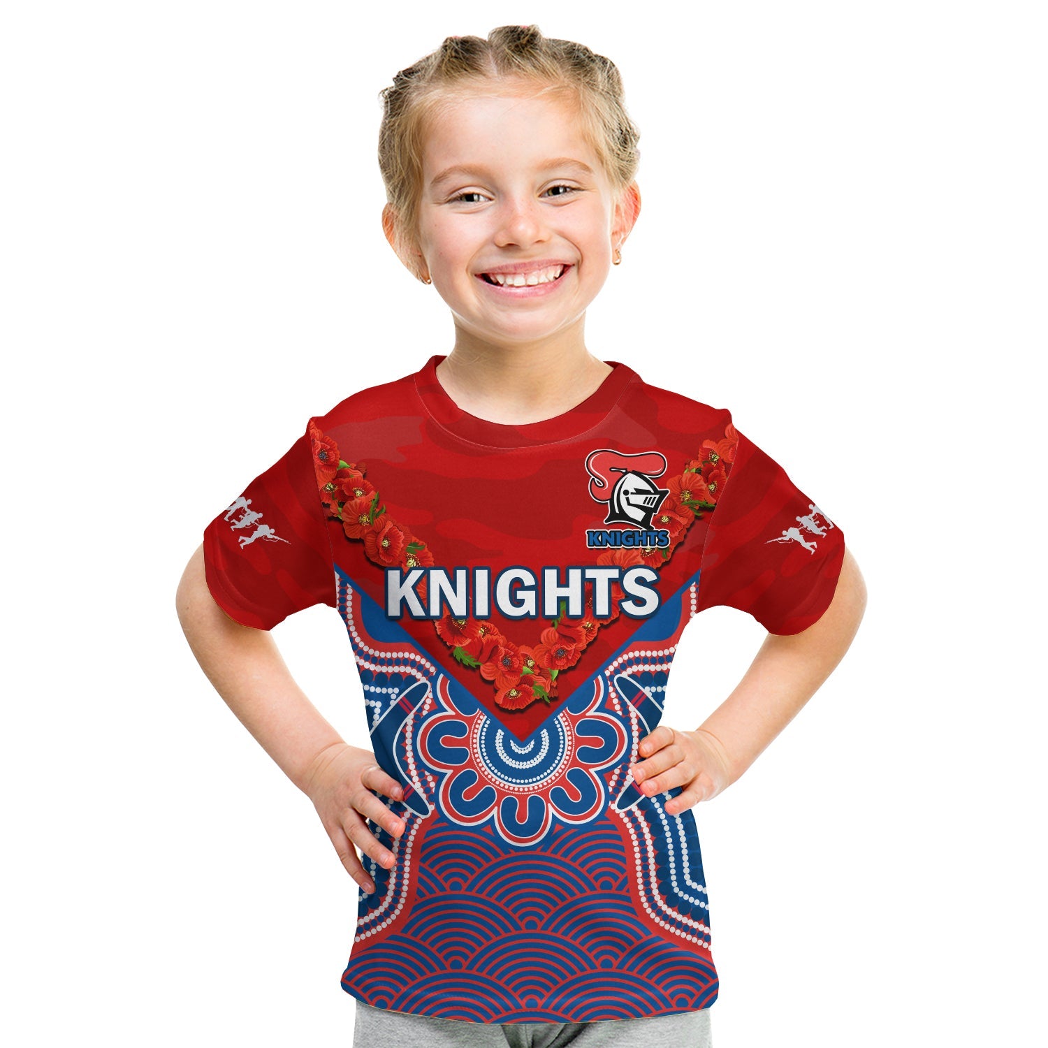 custom-text-and-number-knights-anzac-2023-t-shirt-kid-camouflage-poppy-mix-aboriginal
