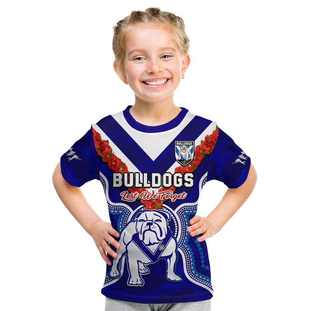 custom-text-and-number-bulldogs-rugby-anzac-2023-t-shirt-dots-poppy-mix-camouflage-lest-we-forget