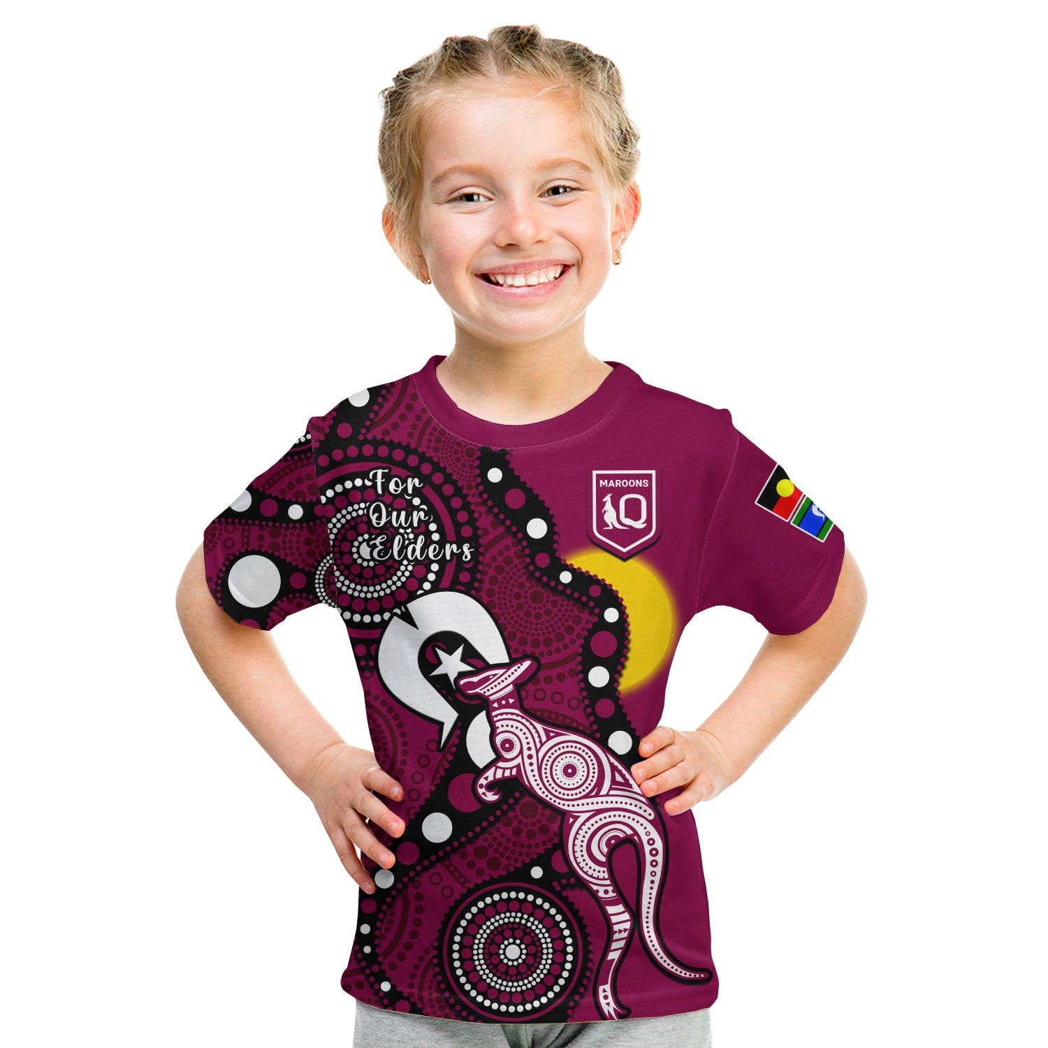 custom-text-and-number-maroons-rugby-naidoc-2023-t-shirt-qld-for-our-elders-indigenous-art