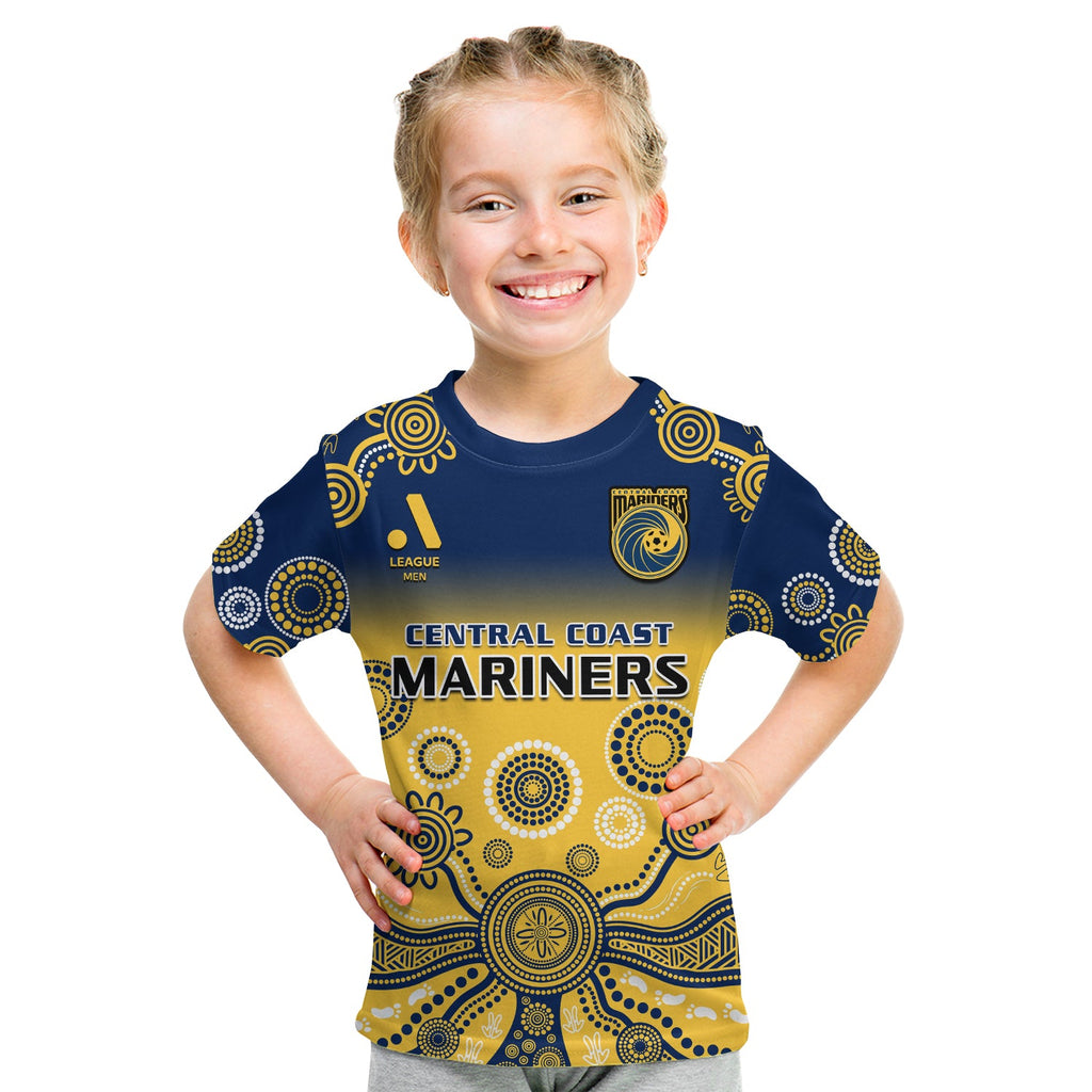 custom-text-and-number-central-coast-football-t-shirt-kid-a-league-men-mariners-2004-indigenous-gradient-style