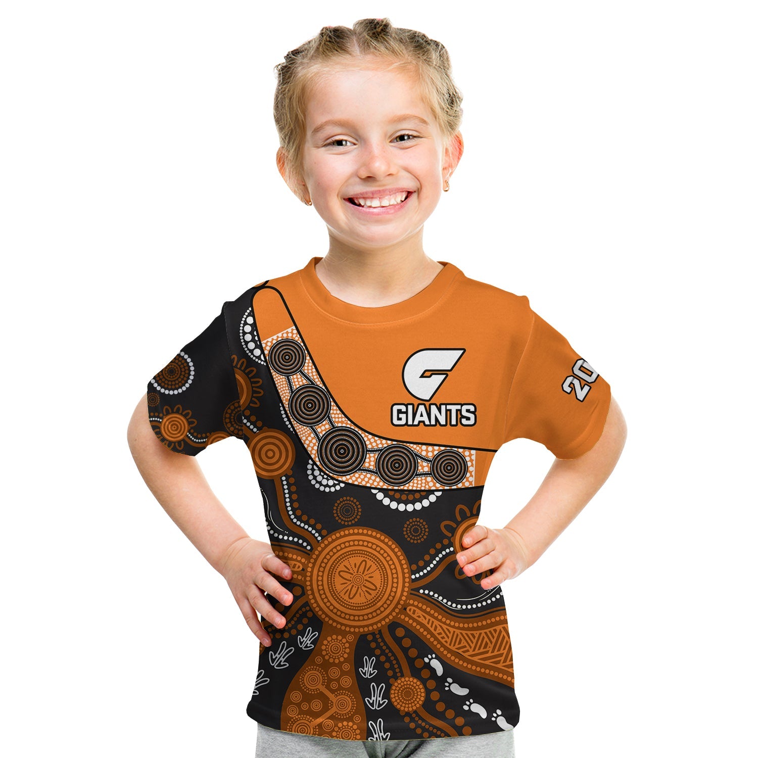 greater-western-sydney-football-t-shirt-kid-giants-2012-boomerang-indigenous-pattern