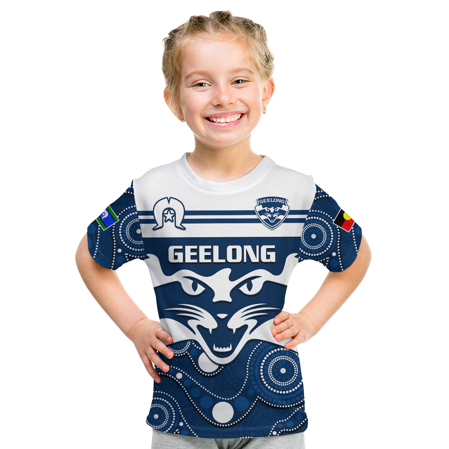 custom-text-and-number-geelong-football-naidoc-2023-t-shirt-cats-for-our-elders-indigenous-art