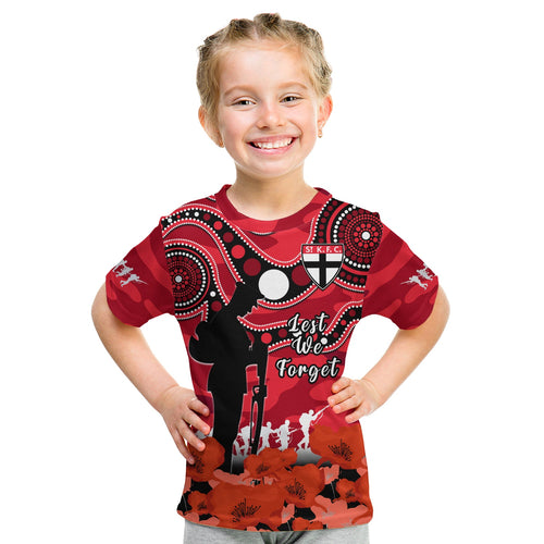 custom-text-and-number-st-kilda-football-anzac-2023-t-shirt-kid-saints-aboriginal-mix-poppy-camouflage
