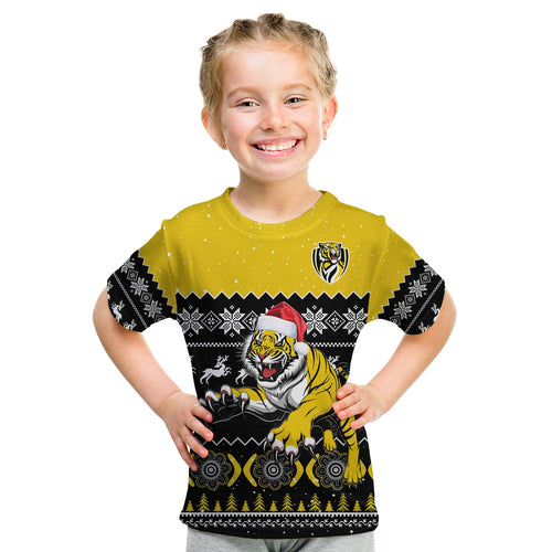 richmond-football-t-shirt-kid-tigers-indigenous-merry-christmas