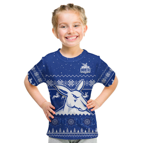 custom-personalised-melbourne-football-t-shirt-kid-north-kangaroos-indigenous-merry-christmas