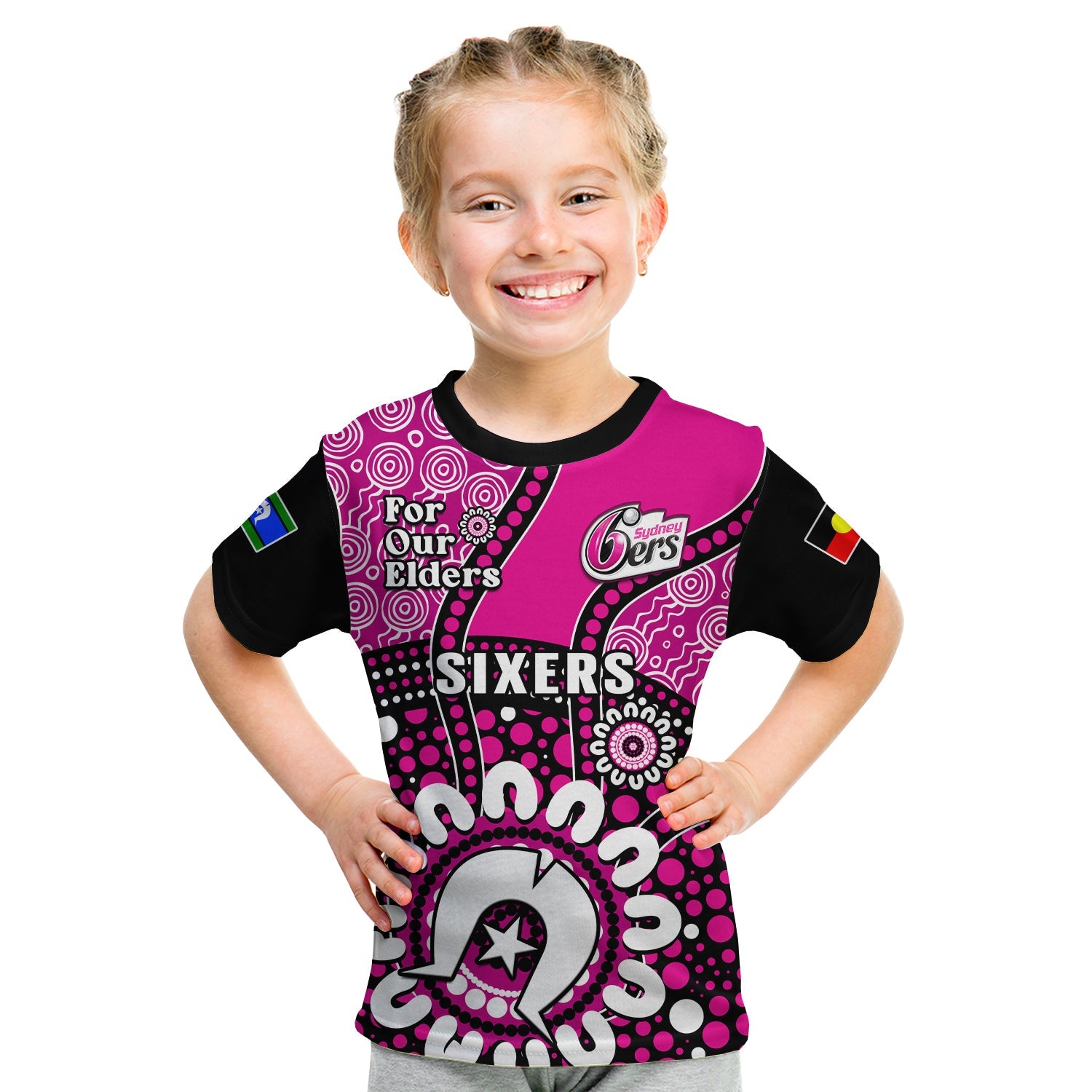 custom-text-and-number-sydney-sixers-naidoc-2023-t-shirt-indigenous-for-our-elders