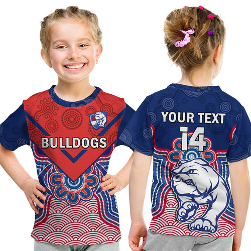 custom-text-and-number-bulldogs-football-t-shirt-western-doggies-aboriginal-art