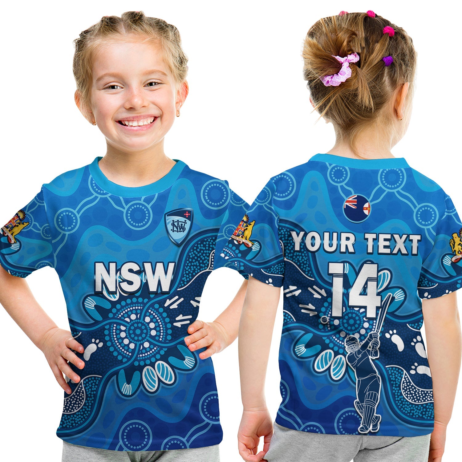 custom-text-and-number-new-south-wales-cricket-t-shirt-kid-nsw-2022-aboriginal-art