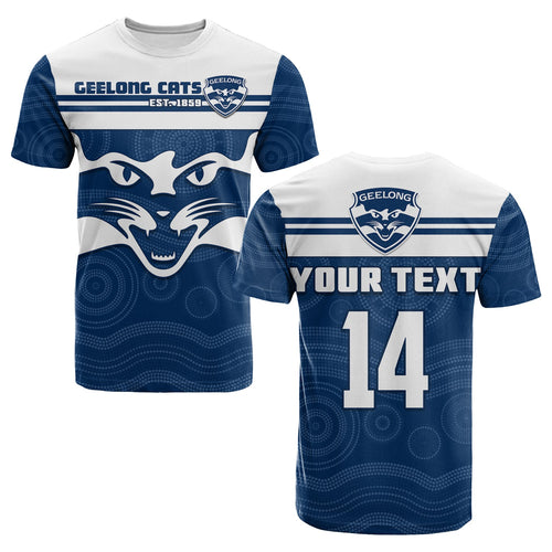 custom-text-and-number-cats-football-t-shirt-geelong-est-1859-aboriginal-art