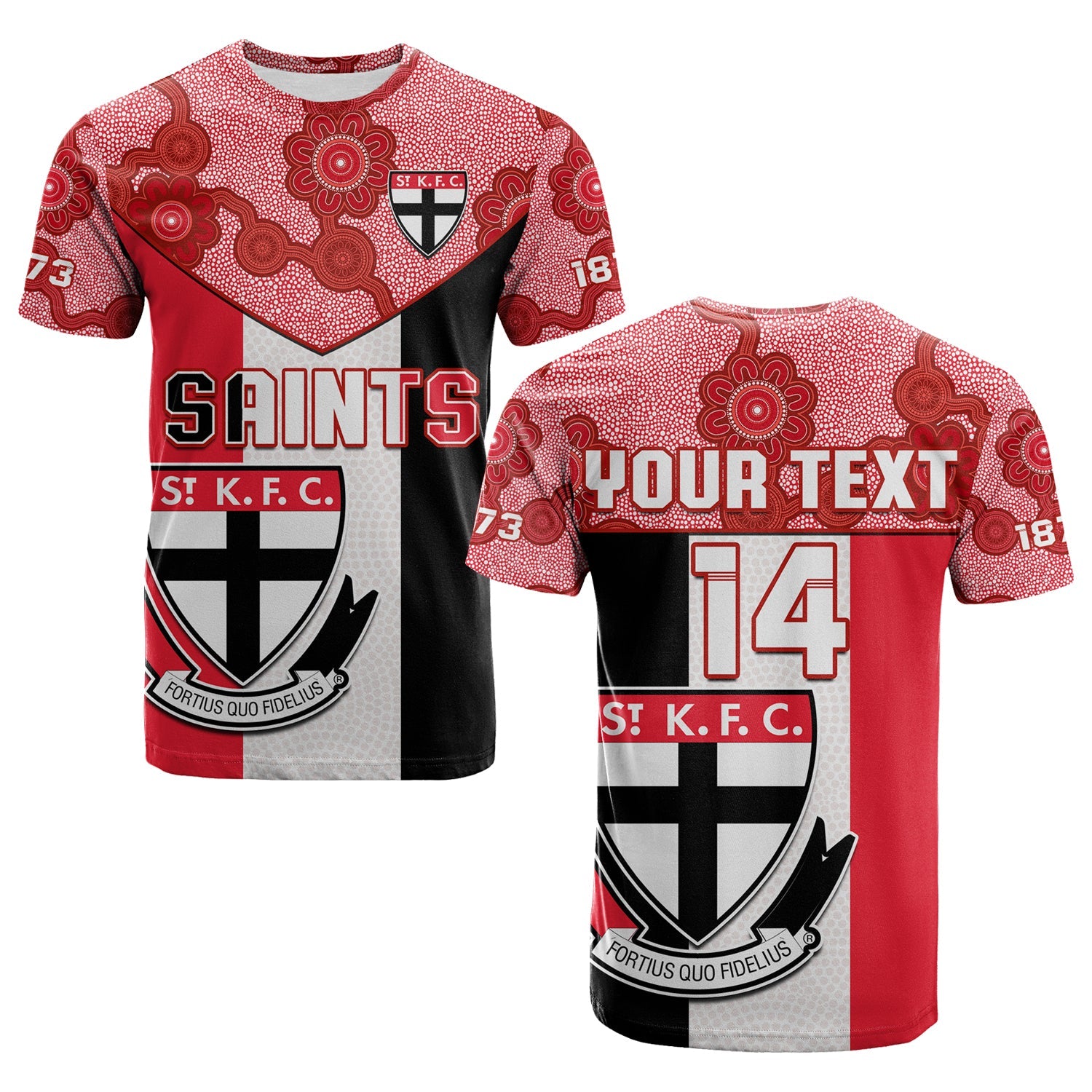 custom-text-and-number-saints-football-t-shirt-st-kilda-1873-aboriginal-dot-painting