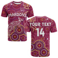 custom-text-and-number-maroons-rugby-t-shirt-kangaroo-indigenous-pattern-unique-version