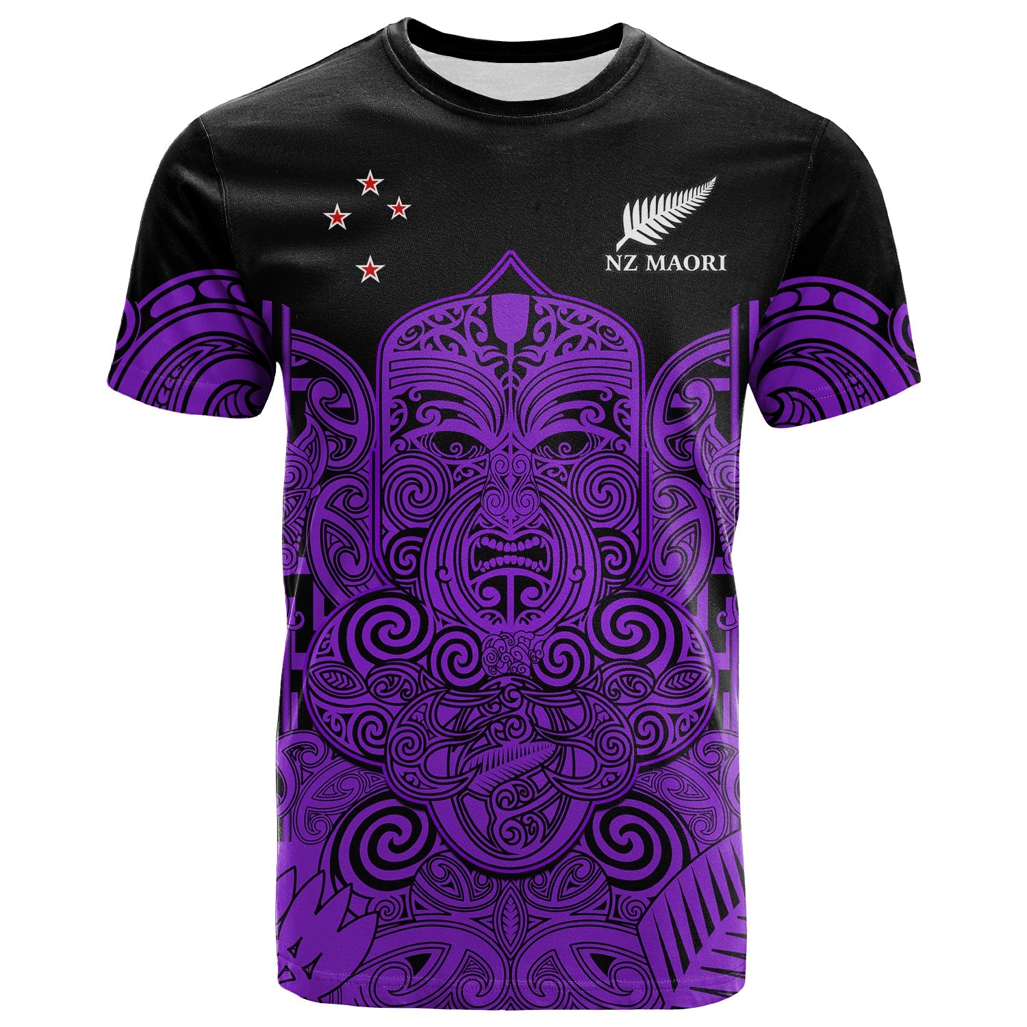 custom-text-and-number-new-zealand-tiki-rugby-t-shirt-nz-maori-koru-pattern-ver04