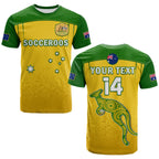 custom-text-and-number-australia-soccer-t-shirt-socceroos-dots-kangaroo-simple-style