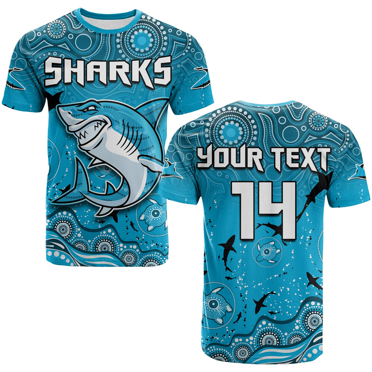 custom-text-and-number-sharks-rugby-t-shirt-go-sharkies-aboriginal-special-version