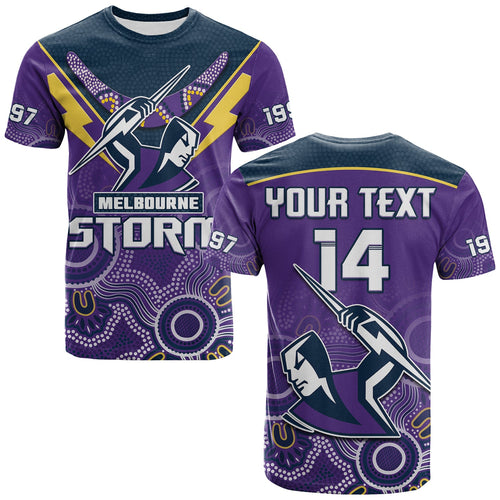 custom-text-and-number-melbourne-storm-rugby-t-shirt-indigenous-boomerang-gradient-style