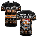 custom-personalised-wests-tigers-christmas-t-shirt-aboriginal-art-merry-xmas
