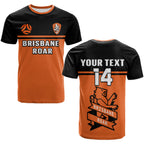 custom-text-and-number-brisbane-roar-football-t-shirt-go-lions-simple-style