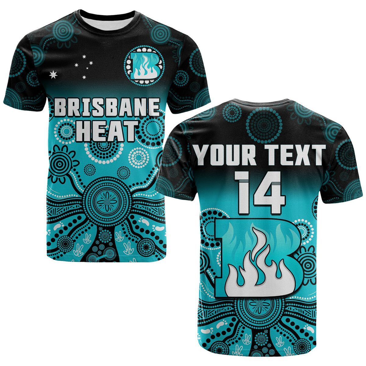 custom-text-and-number-brisbane-heat-t-shirt-gradient-aboriginal-dot-painting