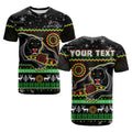 custom-personalised-panthers-christmas-t-shirt-aboriginal-pattern-penrith-black-version