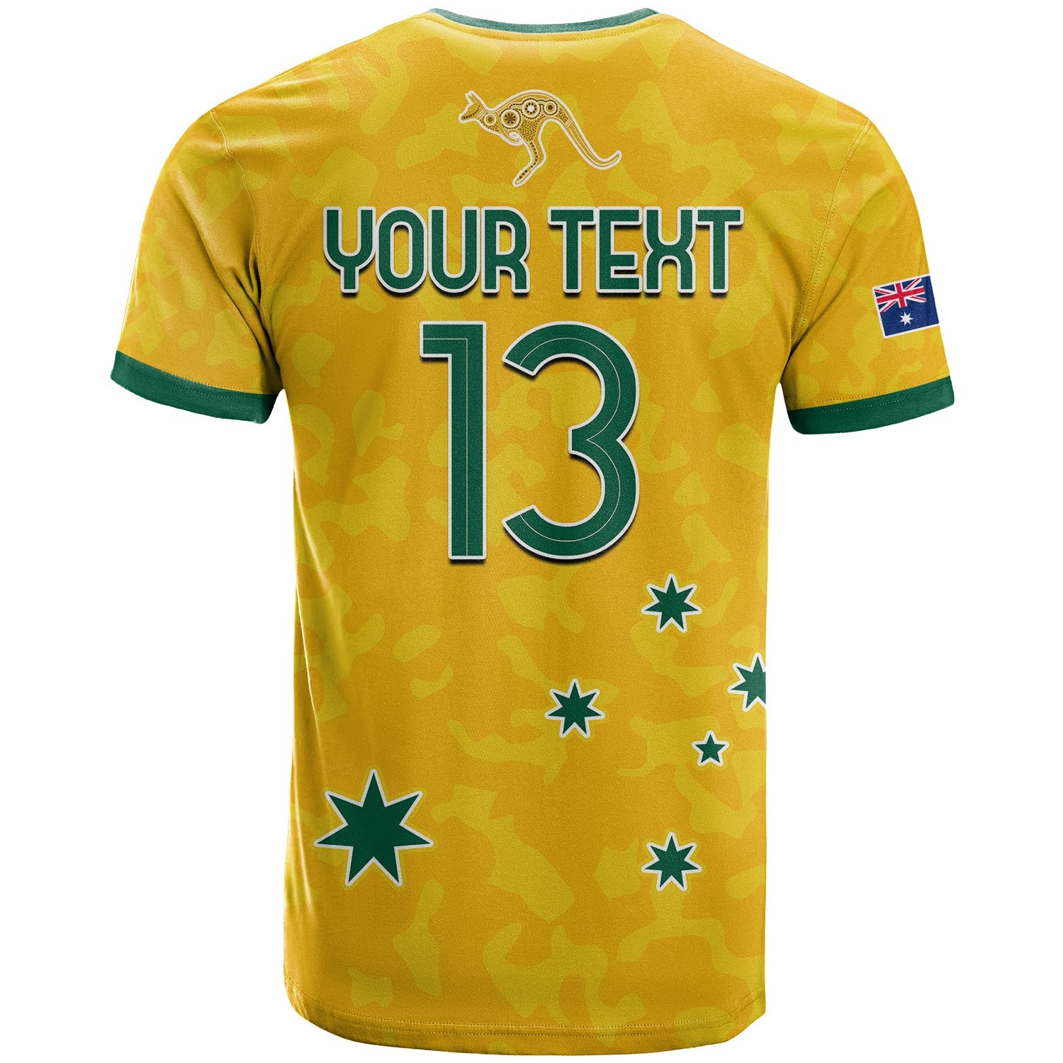 custom-text-and-number-australia-soccer-t-shirt-world-cup-football-2022-socceroos-with-kangaroos