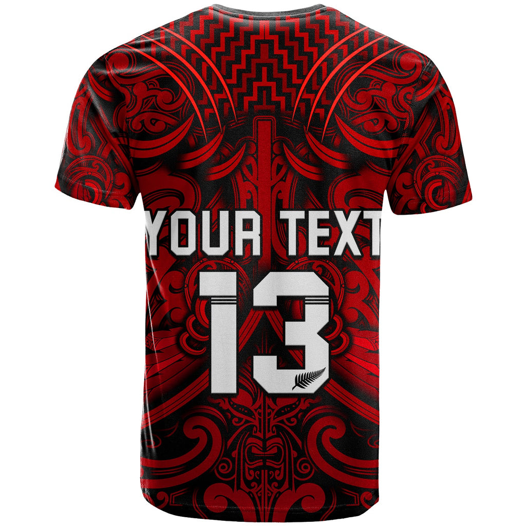 custom-text-and-number-new-zealand-silver-fern-rugby-t-shirt-all-black-red-nz-maori-pattern