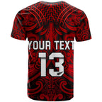 custom-text-and-number-new-zealand-silver-fern-rugby-t-shirt-all-black-red-nz-maori-pattern