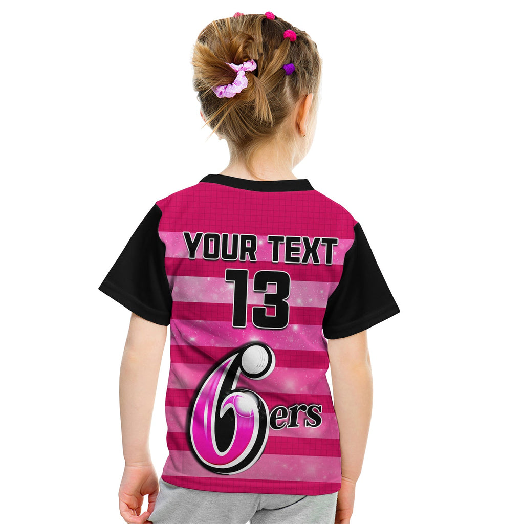 custom-text-and-number-sydney-sixers-cricket-t-shirt-kid-galaxy-star-simple-ver02