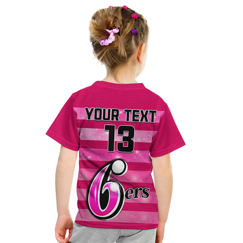 custom-text-and-number-sydney-sixers-cricket-t-shirt-kid-galaxy-star-simple-ver01