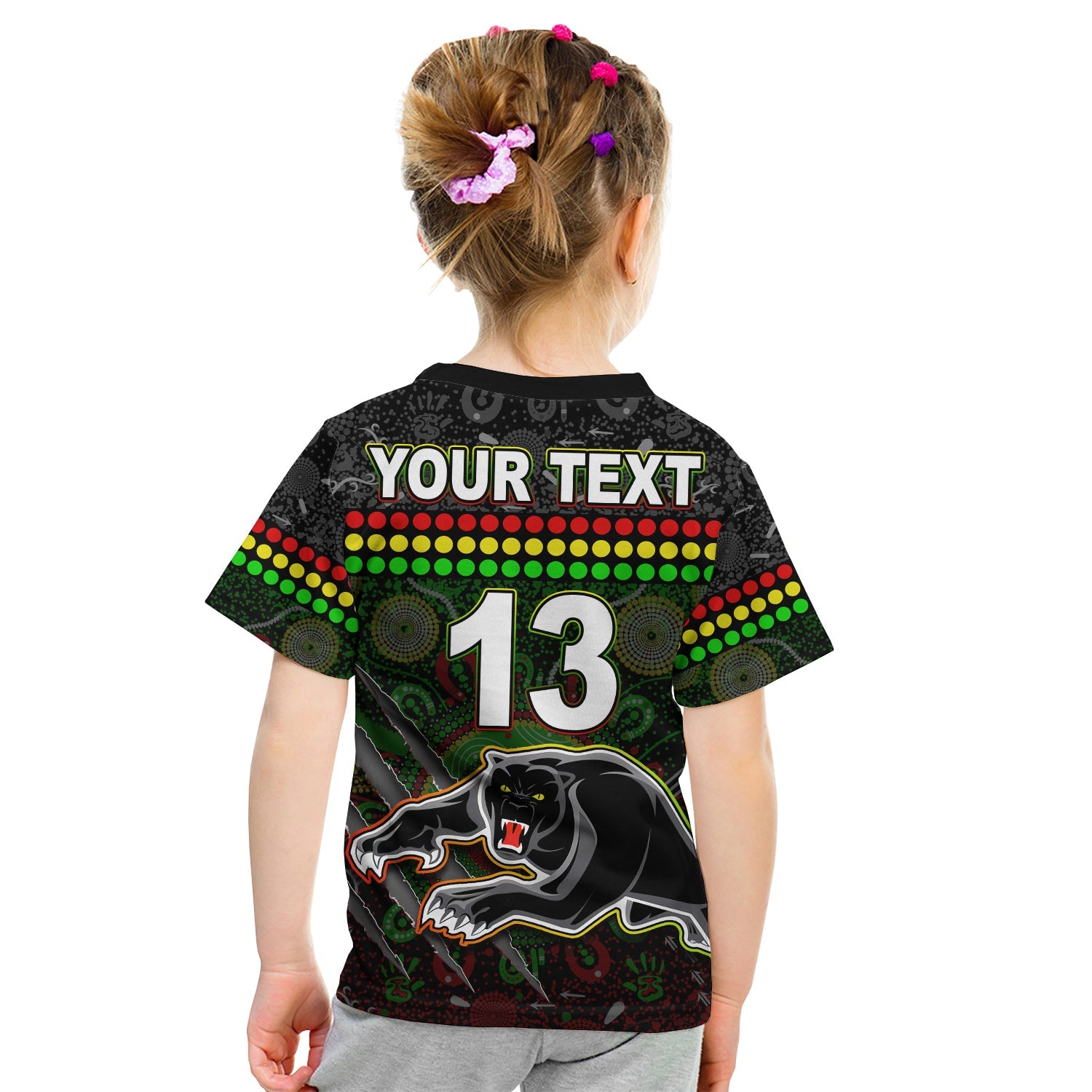 custom-text-and-number-panthers-t-shirt-kid-premiers-2022-aboriginal