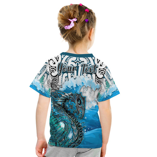 custom-personalised-manaia-maori-t-shirt-fern-aotearoa-blue-waves