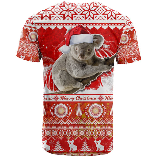 australia-t-shirt-koala-aboriginal-painting-merry-christmas