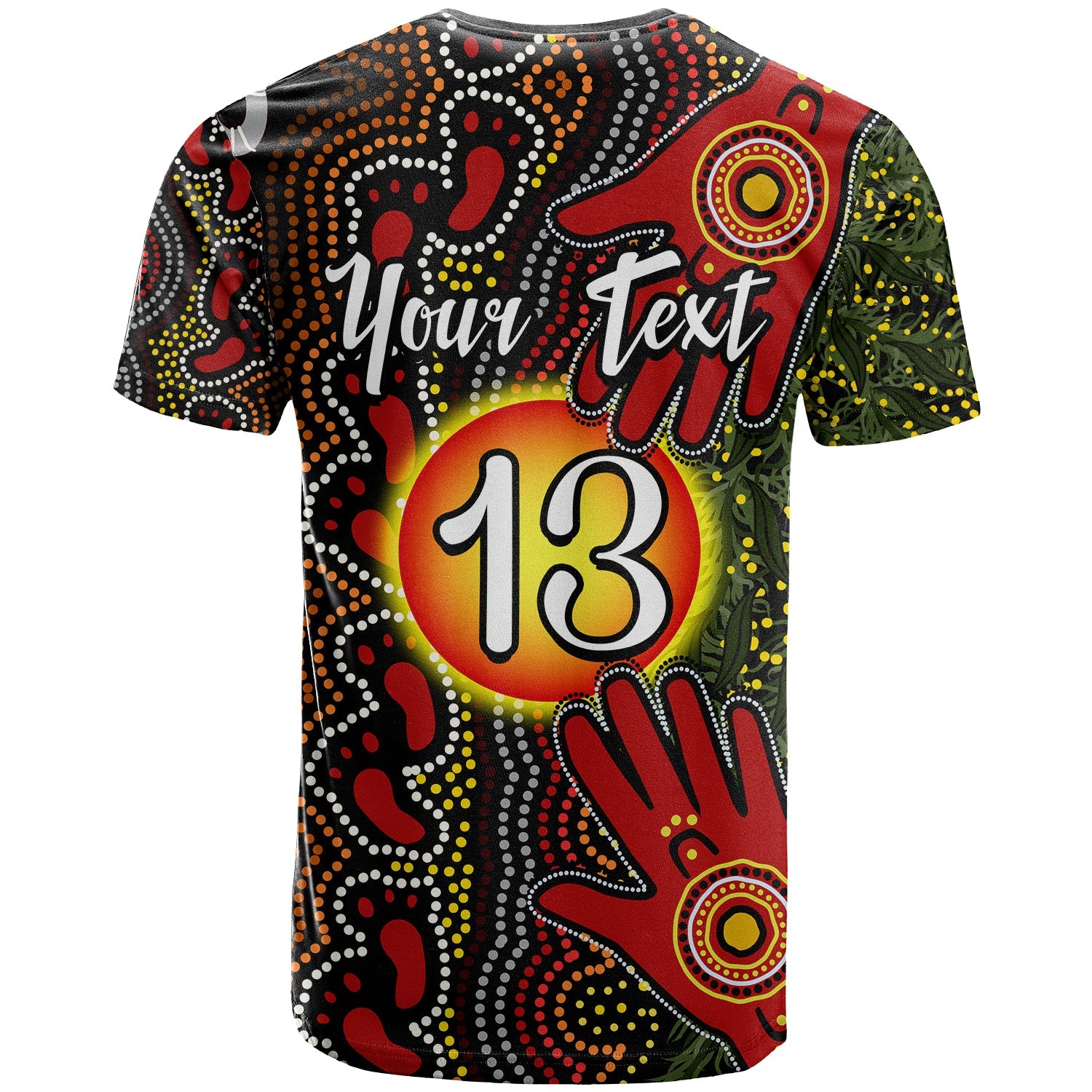custom-text-and-number-aboriginal-dot-painting-t-shirt-go-to-touch-the-sun