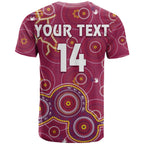 custom-text-and-number-maroons-rugby-t-shirt-kangaroo-indigenous-pattern-unique-version