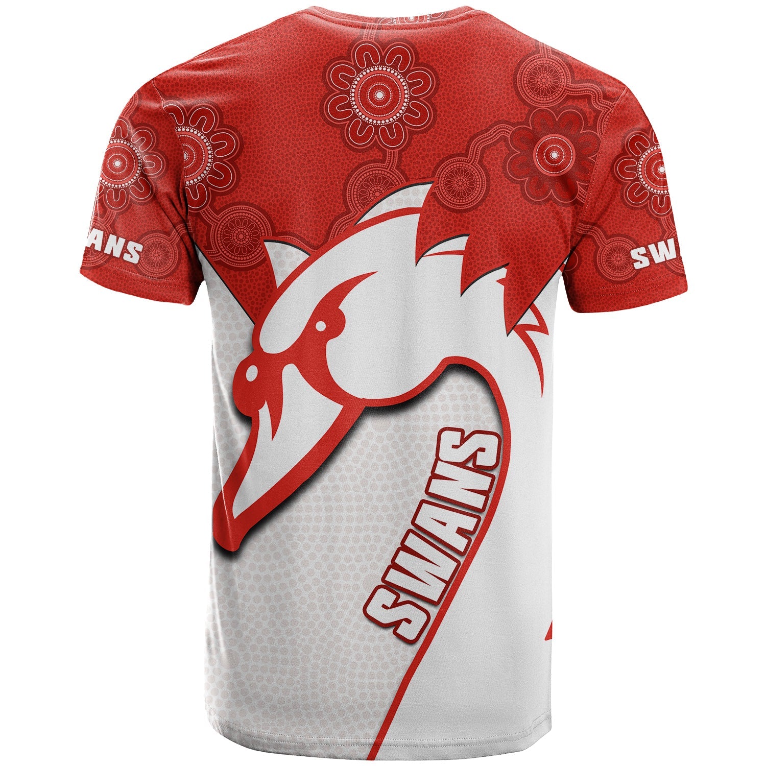 sydney-football-t-shirt-swans-1874-dot-painting-artsy