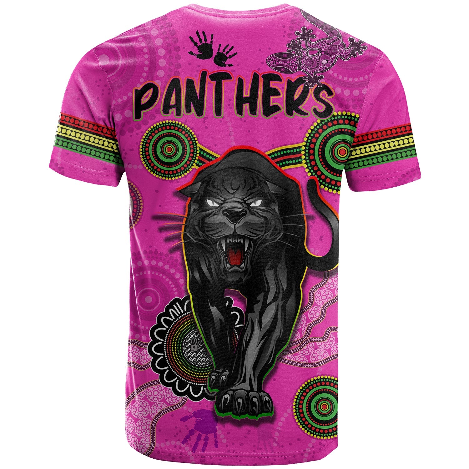 panthers-t-shirt-aboriginal-with-lizard